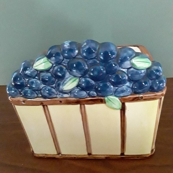 Vintage Andrea West Hand Decorated Ceramic Planter - Picture 1 of 6